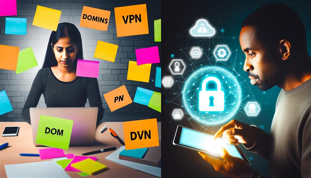 domain and vpn selection strategies