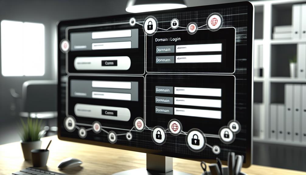 domain login format insights