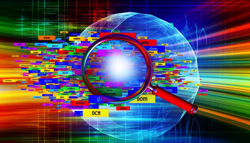 master domain name analysis